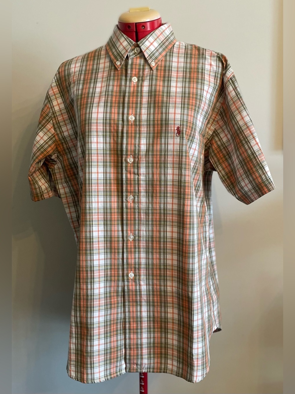 Polo Ralph Lauren - all cotton summer plaid shirt Size Large